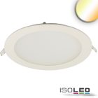 LED mélysugárzó ultralapos kerek fehér, 24W, 300mm, színváltó 3000|3500|4000K, dimmelheto