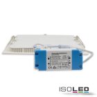 LED mélysugárzó ultralapos szögletes fehér, 24W, 300x300mm, Colorswitch 3000|3500|4000K, dimmelheto