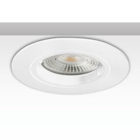   Beépíthési keret kerek, furatkivágás 68mm, fehér, GU10/MR16 spotokhoz