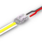 Érintokábel csatlakozó (max. 5A) K2-210 2 pólusú IP20 flex szalaghoz, 10 mm szélességgel