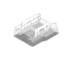 Érintokábel csatlakozó (max. 5A) K2-210 2 pólusú IP20 flex szalaghoz, 10 mm szélességgel
