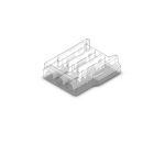 Érintokábel-csatlakozó (max. 5A) K2-310-V1 3 pólusú IP20 flex szalaghoz, 10 mm szélességgel