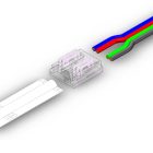 Érintokábel-csatlakozó (max. 5A) K2-410 4 pólusú IP20 flex szalaghoz, 10mm szélességgel