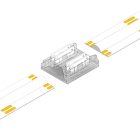 Érintkezo-összeköto (max. 5A) K2-310 3 pólusú IP20 flex szalaghoz 10mm szélességgel