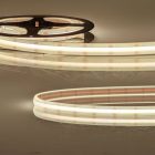 LED HT927/960 CCT flexibilis szalag 100°C-os környezethez, 24V DC, 10W|10W, IP68, 5m, 640 LED/m