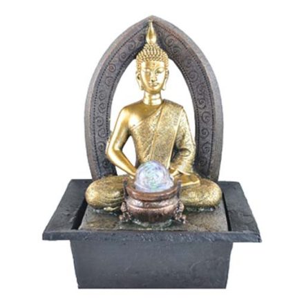 Buddha a boltív alatt - beltéri csobogó