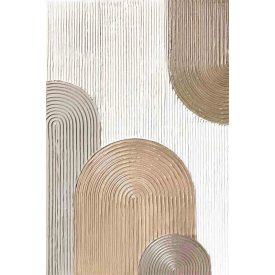 Absztrakt dombok - kézzel festett olajfestmény