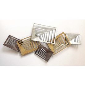 Kockázat - fém fali dekoráció