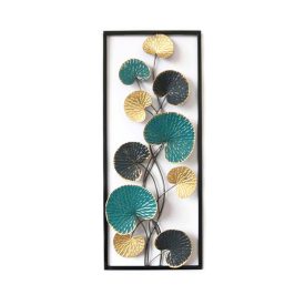 Türkiz varázslat - fém fali dekoráció