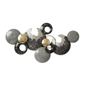 Bolygóállás - fém fali dekoráció