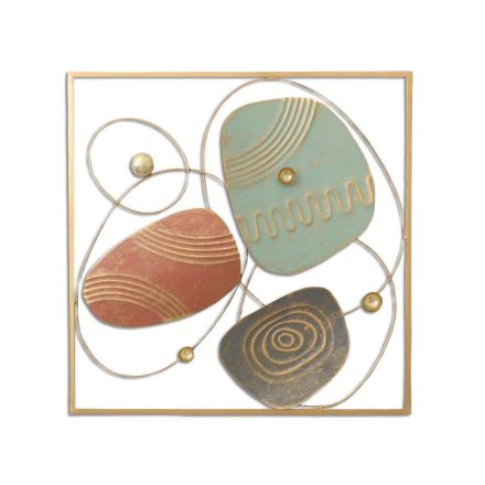Gyöngyöző víz - fém fali dekoráció