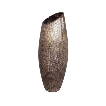 Nagy bronz törzs - váza