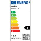 Asalite LED Reflektor Slim 100W 6500K (9000 lumen) + Mozgásérzékelő Szenzor
