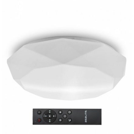 Asalite LED Mennyezeti Lámpa OLIVIA 48W 3000K/4000K/6500K (3400 lumen) Gyémánt + Távirányító CCT