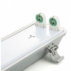 Asalite Prémium IP65 Por-és Páramentes Armatúra 2x60cm T8 LED Csőre Előkészítve (2x9W fénycső nem tartozék)