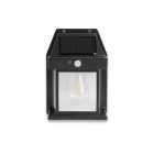 Asalite Napelemes Kültéri Lámpa IP44 3W 3000K (100 lumen) Fekete + PIR Szenzor