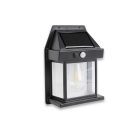 Asalite Napelemes Kültéri Lámpa IP44 3W 3000K (100 lumen) Fekete + PIR Szenzor