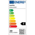 Asalite LED Fehér Reflektor Slim 20W 4500K (1800 lumen)