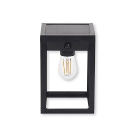   Asalite Napelemes Kültéri Lámpa IP44 2W 3000K (200 lumen) Fekete+Szenzor