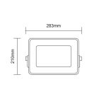 Asalite LED Reflektor Slim 100W 6500K (9000 lumen)