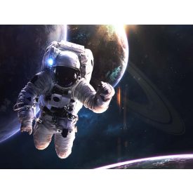 Űrséta - üvegkép