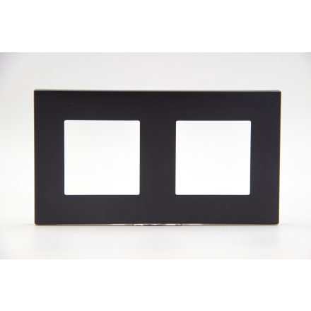 Z-Switch 2-es műanyag keret Fekete