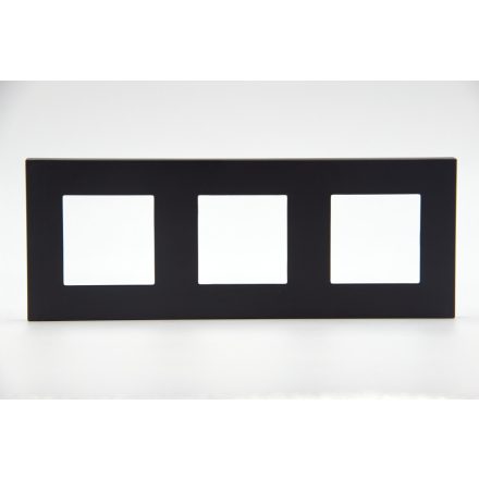 Z-Switch 3-as műanyag keret Fekete