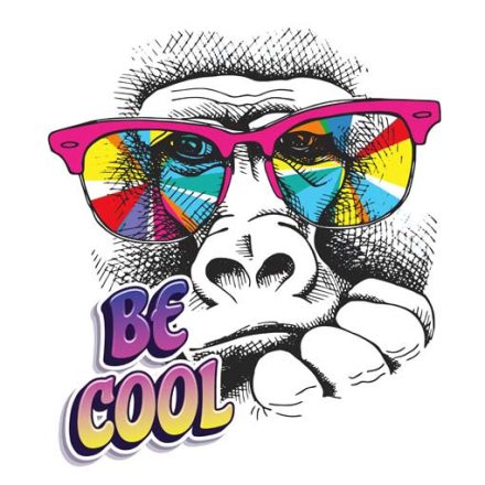 Be cool - üvegkép