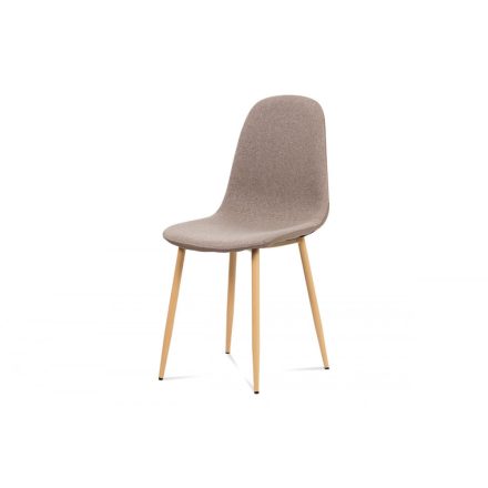  Modern Étkezőszék Fém Lábbal Cappuccino Színben CT-391