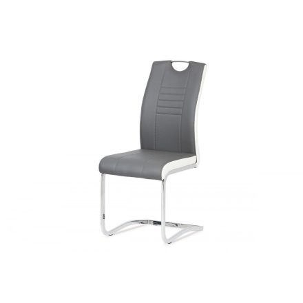 Modern Szánkótalpas Étkezőszék Szürke Színben Dcl-406 