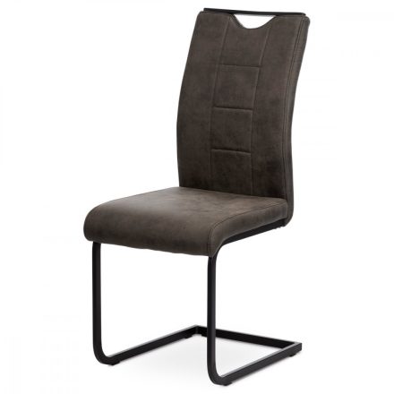 Modern Szánkótalpas Étkezőszék Szürke Színben Dcl-412 