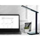 LED lámpa KIARA 7W dimmelhető, USB + éjszakai fény + időzítő - DL4304/B