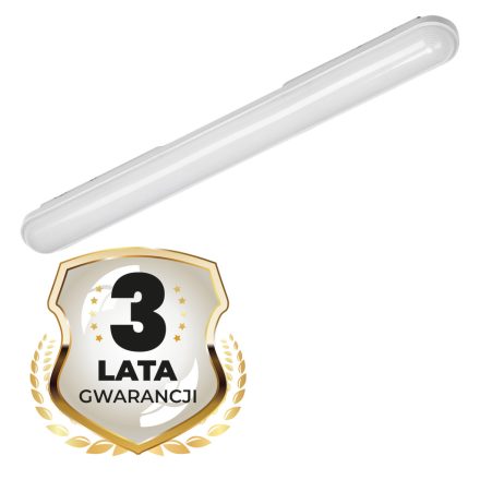 Hermetikus LED Gin lámpatest 18W 60cm 1850lm 4000K IP65