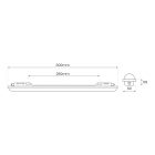 Hermetikus LED Gin lámpatest 18W 60cm 1850lm 4000K IP65