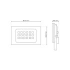 LED reflektor 50W 4000K