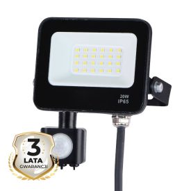 LED reflektor 20W 4000K PIR