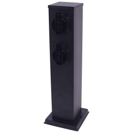 Elektromos kerti oszlop 40 cm 2 aljzat 16A
