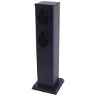 Elektromos kerti oszlop 40 cm 2 aljzat 16A