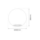 Globo Fi400 Kerti Gömb + RGB A60 10W Izzó + Távirányító