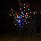 Napelemes lámpafa 120cm RGB+3000K IP44