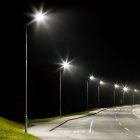 Napelemes lámpa Via 100W 1200lm 6000K