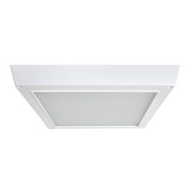 LED mennyezeti lámpa 20W, négyzet alakú, hideg színű