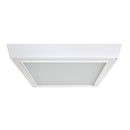 LED mennyezeti lámpa 20W, négyzet alakú, hideg színű