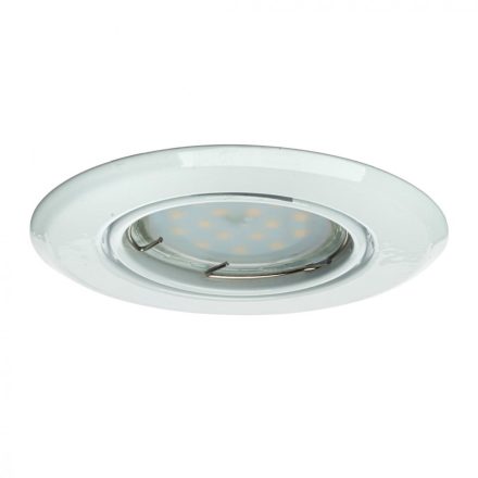 KEREK GU10 1X5W LED FEHÉR