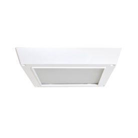 LED mennyezeti lámpa 6W, négyzet alakú, hideg színű
