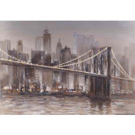Borús Brooklyn - kézzel átfestett olajfestmény