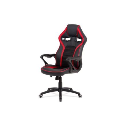 KA-G406 PIROS -FEKETE GAMER FORGÓSZÉK
