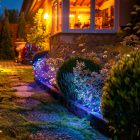 Napelemes lámpa SOLAR 50 LED LUME RGB LED2B