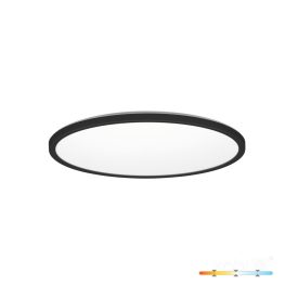   Mennyezeti lámpa LED NIVERA CIRCLE 12W 3CCT IP54 fekete Kobi Premium
