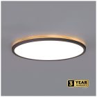 Mennyezeti lámpa LED NIVERA CIRCLE 18W 3CCT IP54 fekete Kobi Premium
